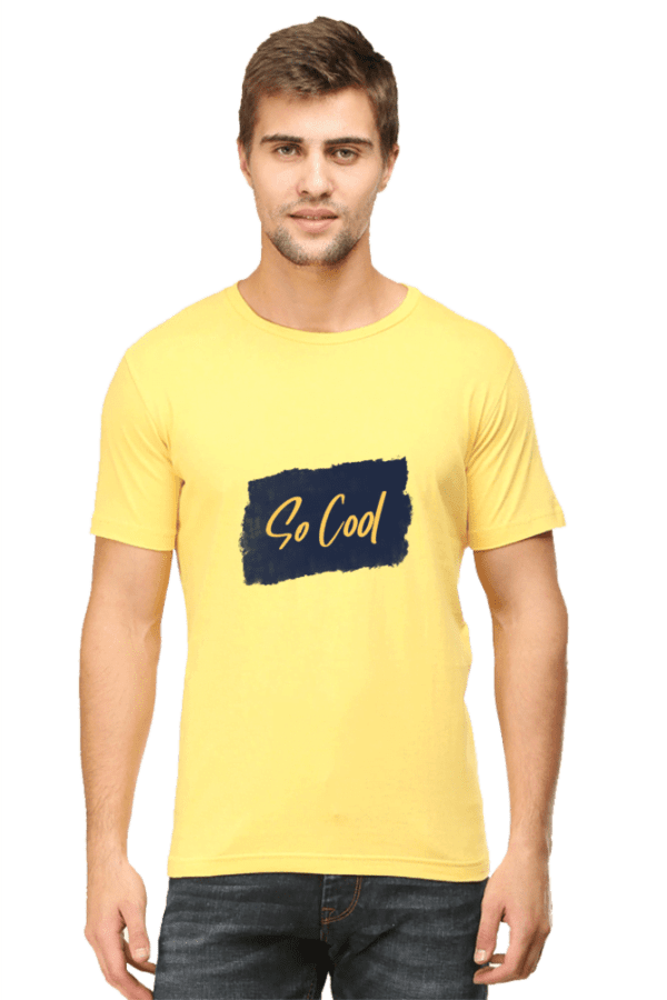 Male Round Neck Half Sleeve Classic
