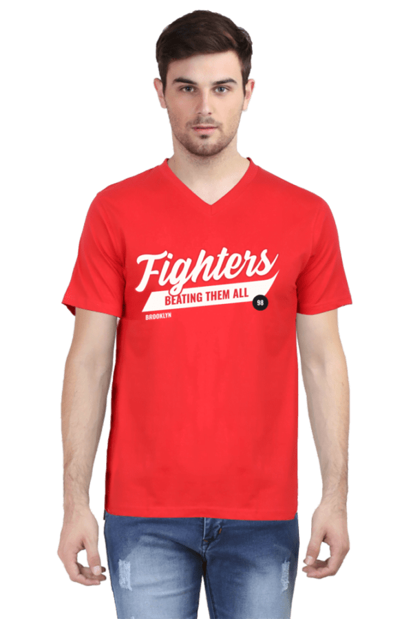 Fighters | V Neck T-Shirt