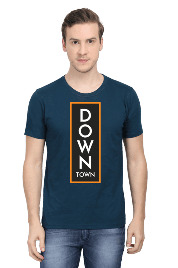 Male Round Neck Half Sleeve Classic | Down Town