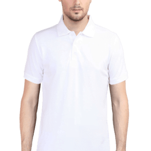 Male Polo Half Sleeve | White