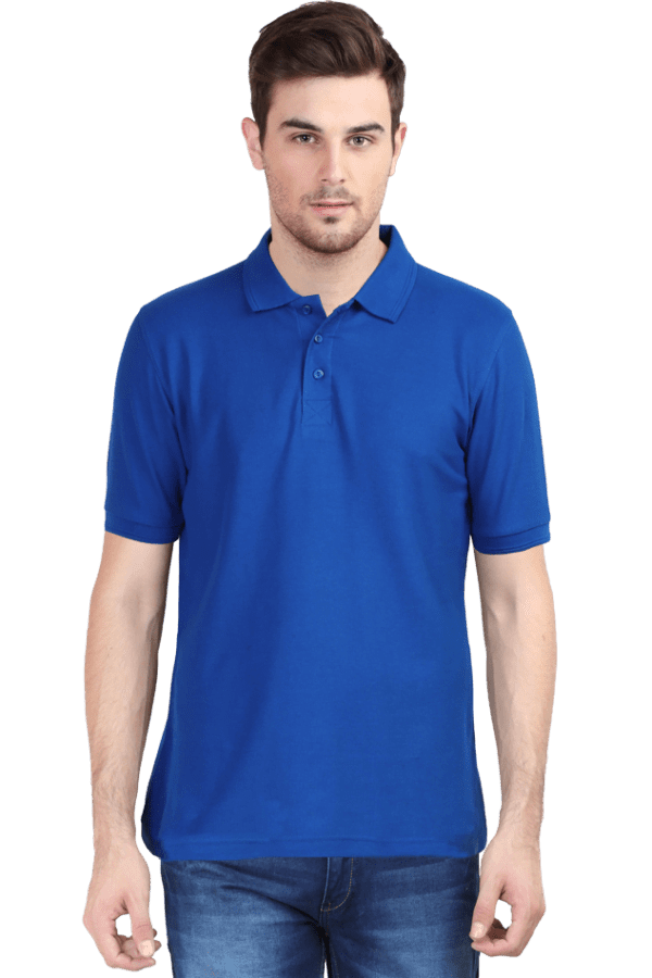 Male Polo Half Sleeve | Royal Blue