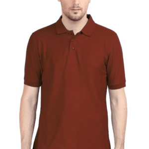 Male Polo Half Sleeve | Brick Red