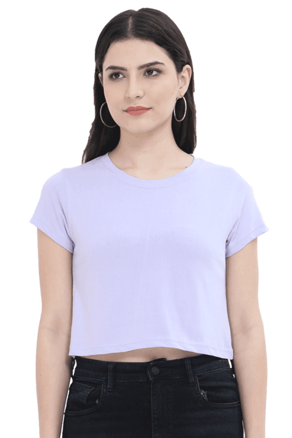 Female Crop Top  | Lavender