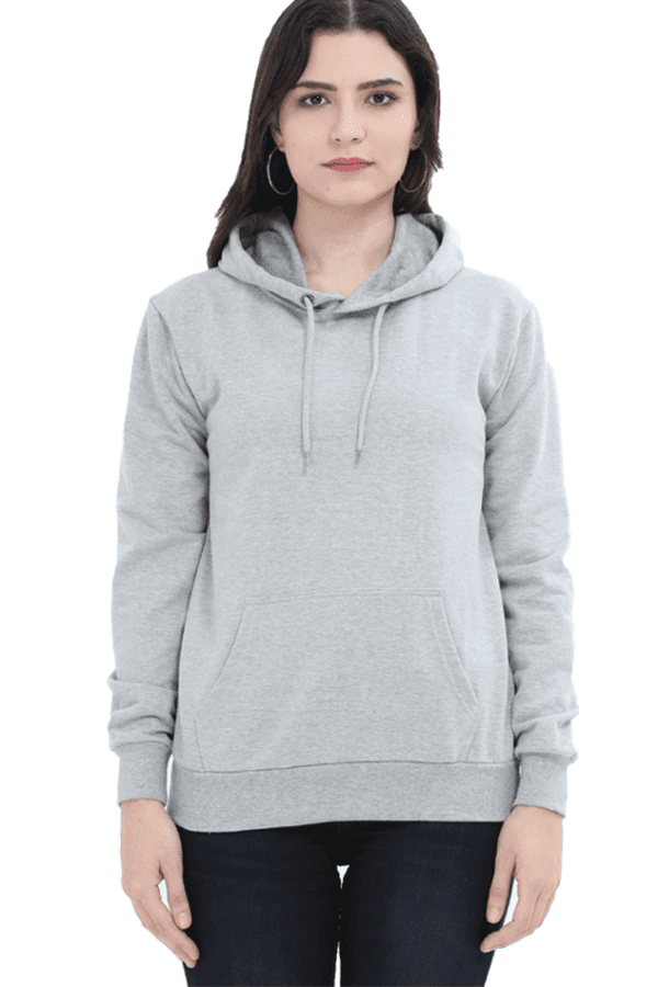 Unisex Hooded SweatShirt | Grey Melange