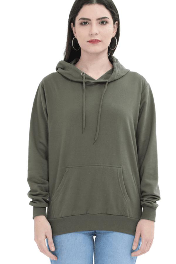 Unisex Hooded SweatShirt | Olive Green