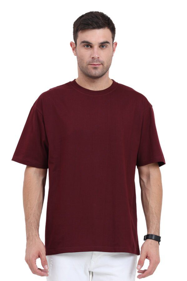Unisex Oversized Classic T-Shirt | Maroon