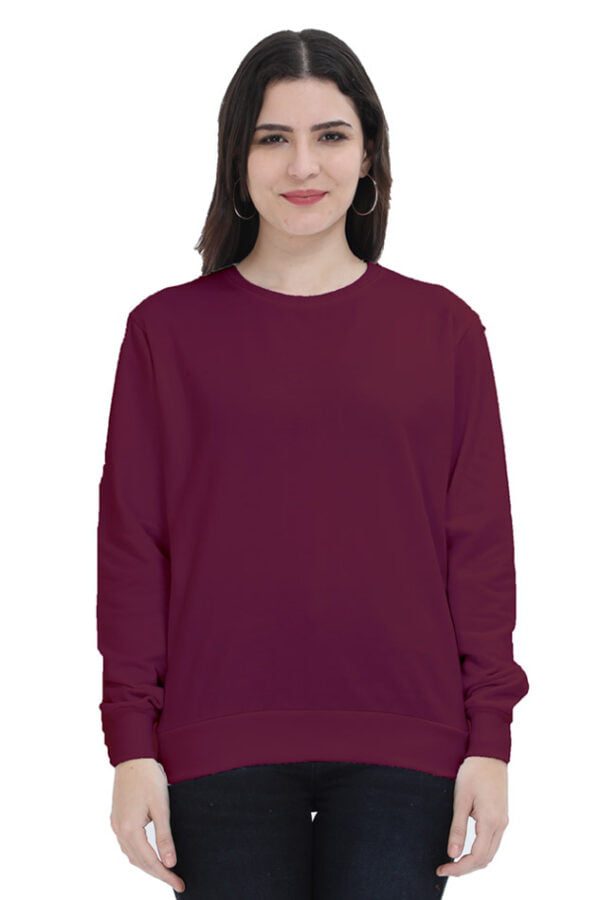 Unisex Sweatshirts | Maroon