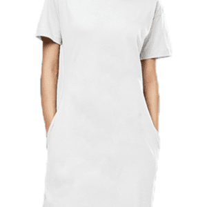 Female T-Shirt Dress | White