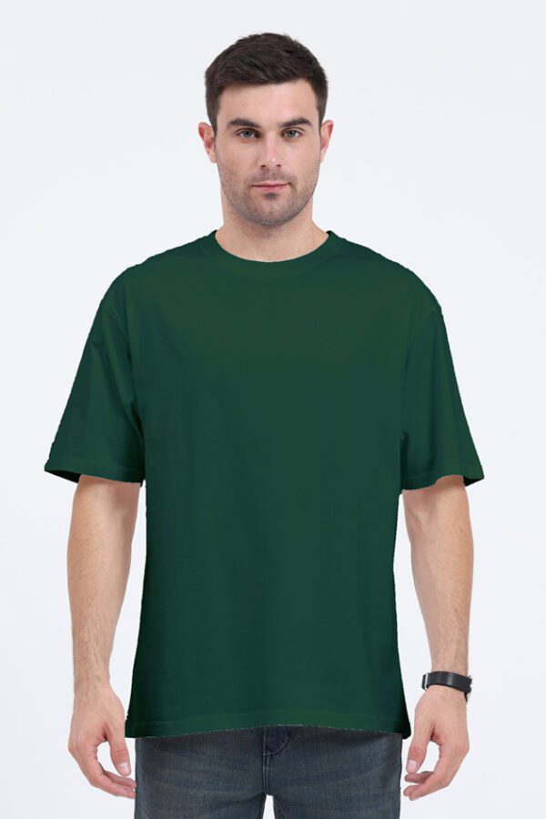 Unisex Oversized Classic T-Shirt | Bottle Green