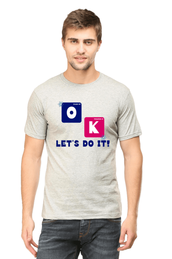 Male Round Neck Half Sleeve Classic | Ok Lets do it