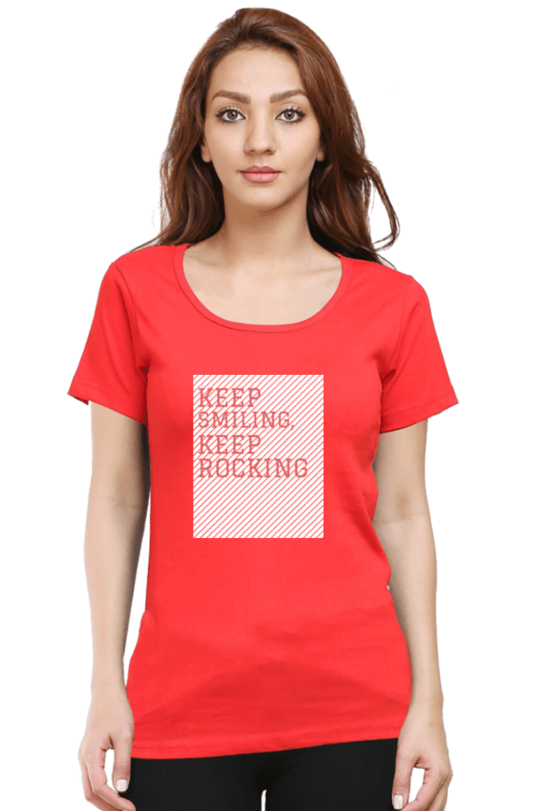 Female Round Neck Half Sleeve Classic