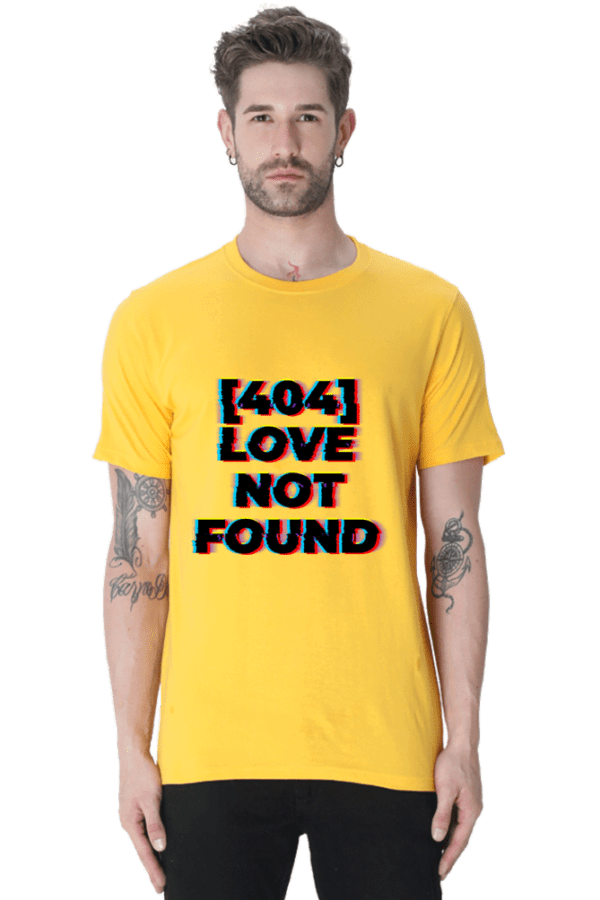 Male Round Neck Half Sleeve Classic | 404 Love not found