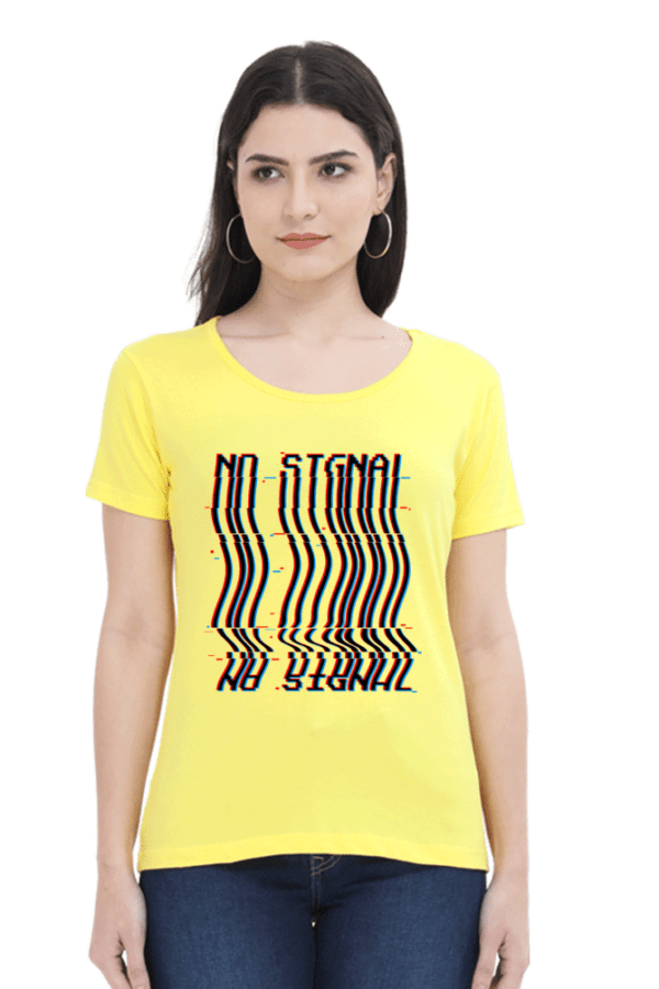 Female Round Neck Half Sleeve Classic | No signal