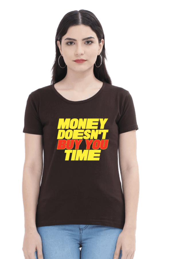 Female Round Neck Half Sleeve Classic | Positive Quote