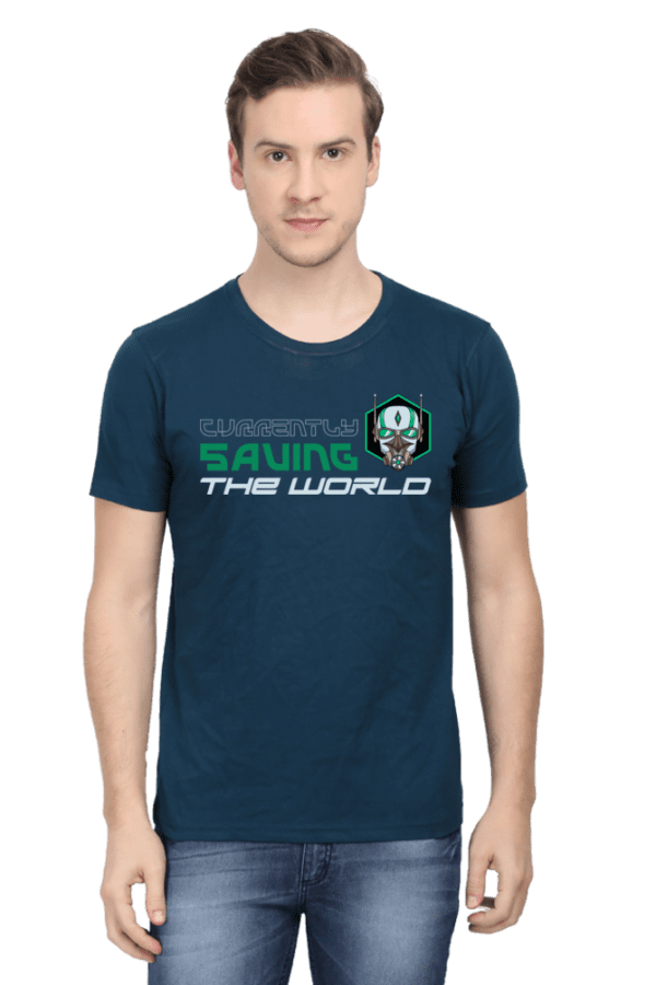 Male Round Neck Half Sleeve Classic