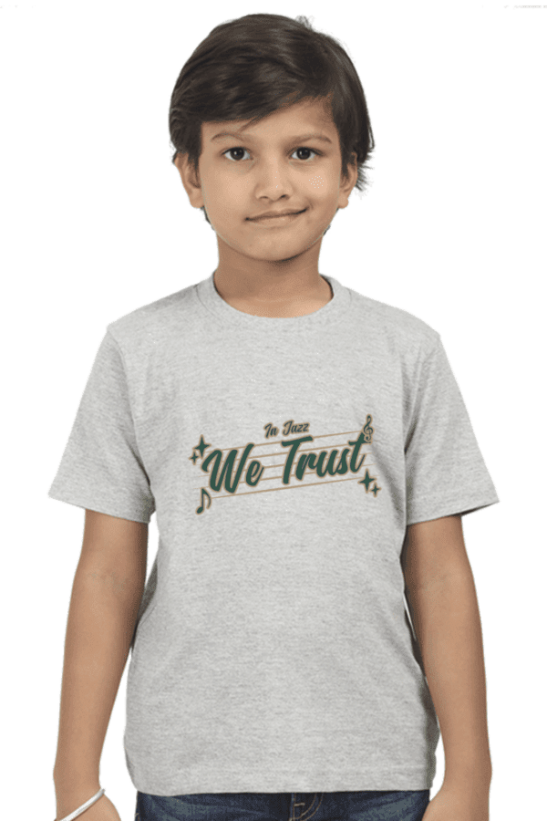 Boy Round Neck Half Sleeve Classic | We trust