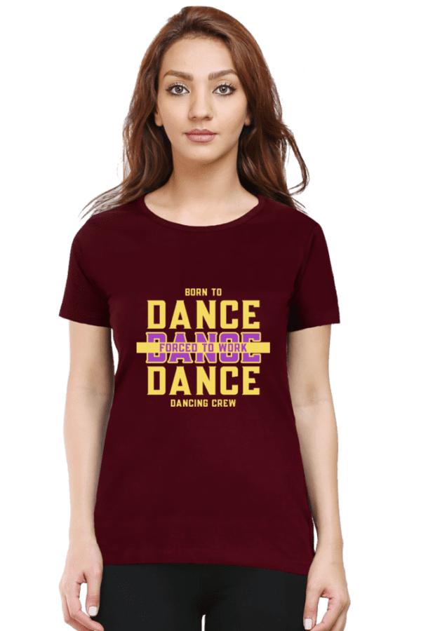 Female Round Neck Half Sleeve Classic | Dance
