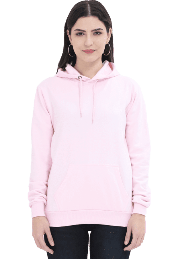 Unisex Hooded SweatShirt | Light Baby Pink