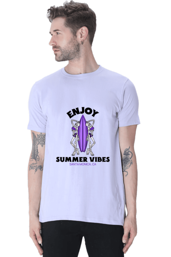Male Round Neck Half Sleeve Classic | Summer vibe