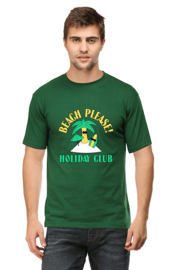 Male Round Neck Half Sleeve Classic | Holiday Club
