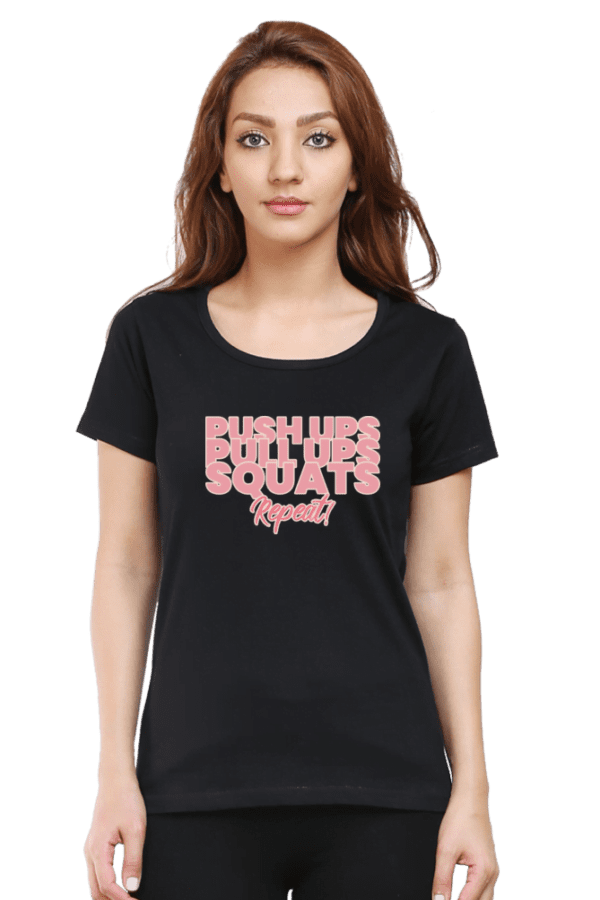 Female Round Neck Half Sleeve Classic | Gym