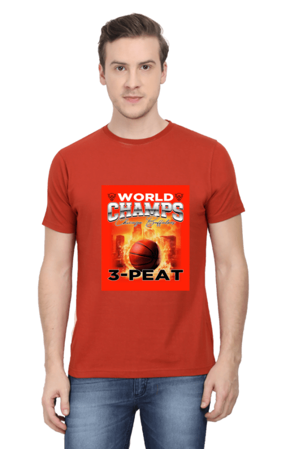 Male Round Neck Half Sleeve Classic | World champs