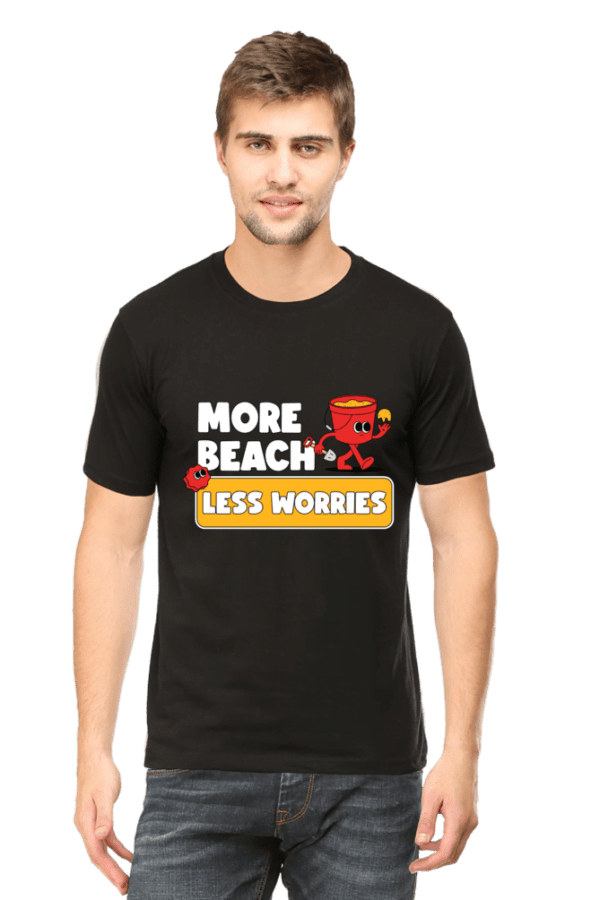 Male Round Neck Half Sleeve Classic | Beach