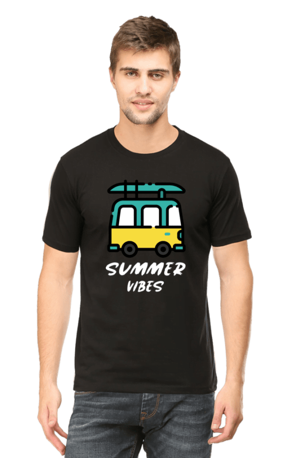 Male Round Neck Half Sleeve Classic | Summer Vibes