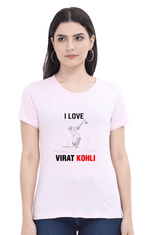 Virat Kohli Printed Women’s T-shirt