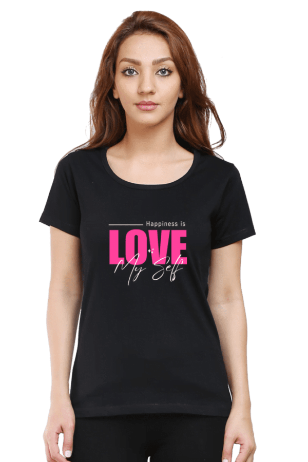 Female Round Neck Half Sleeve Classic | Love