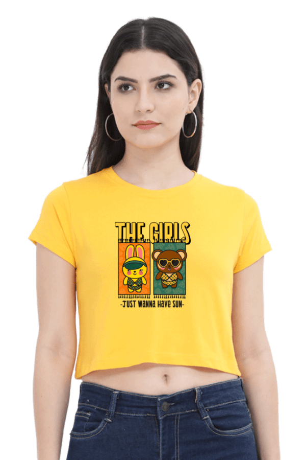 Female Crop Top |  The Girls
