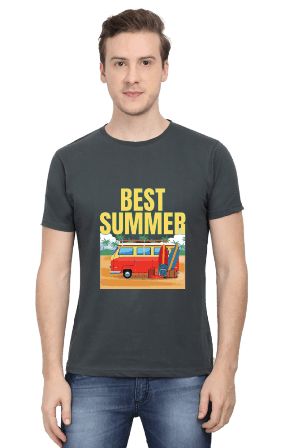 Male Round Neck Half Sleeve Classic | Best Summer