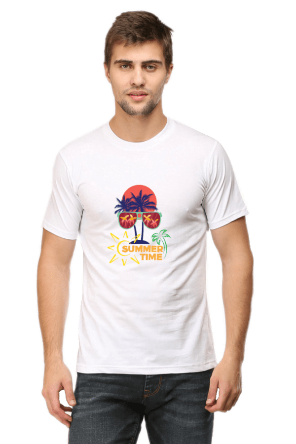 Male Round Neck Half Sleeve Classic | Summer Time