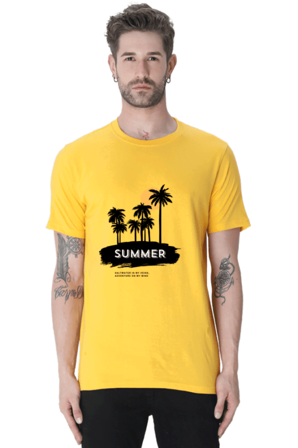 Male Round Neck Half Sleeve Classic | Summer