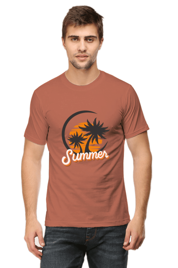 Male Round Neck Half Sleeve Classic | Summer