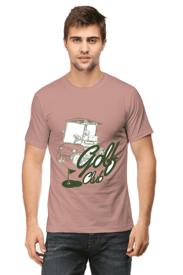 Male Round Neck Half Sleeve Classic | Golf Club