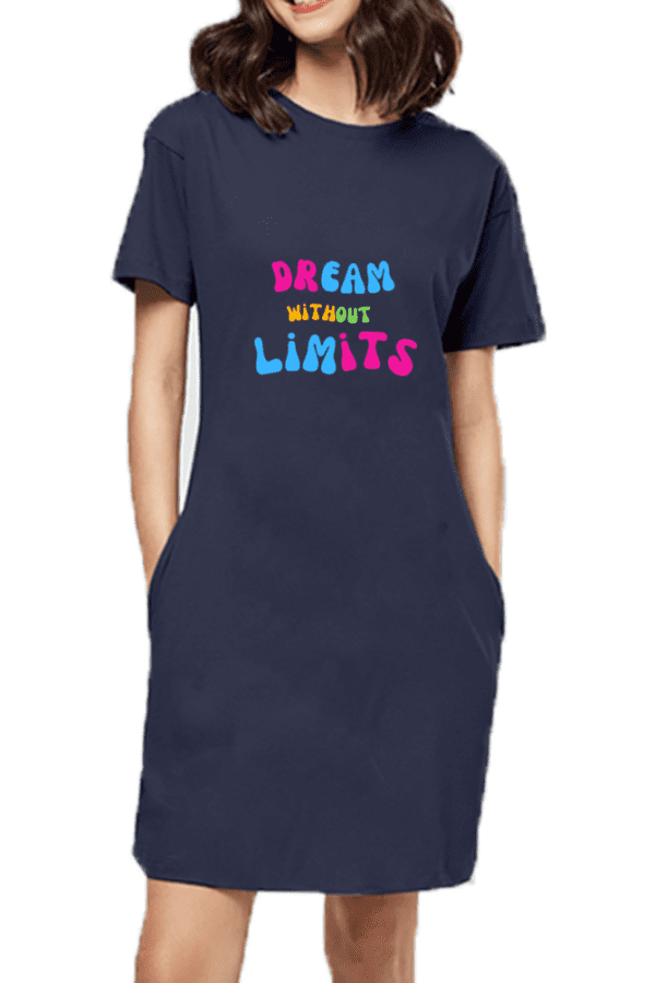 Female T-Shirt Dress | Dream without limits
