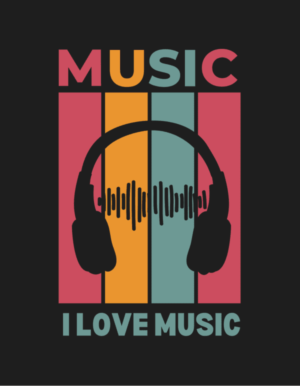 Music Women’s T-Shirt | I love Music