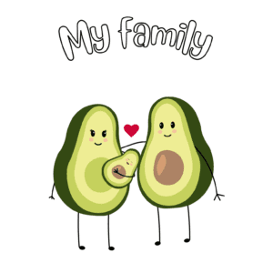 Unisex Oversized Classic T-Shirt || My Family
