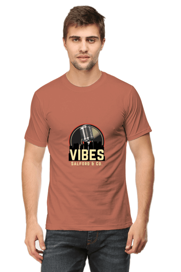 Male Round Neck Half Sleeve Classic || Vibes