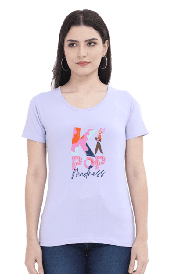 Female Round Neck Half Sleeve Classic || K-Pop Madness