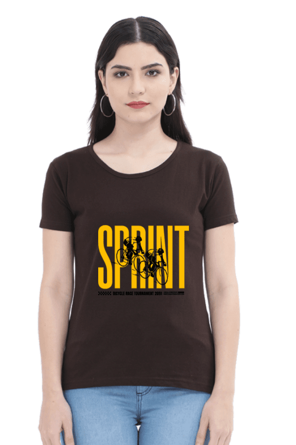 Female Round Neck Half Sleeve Classic || Sprint
