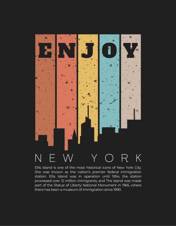 Travel and Tourism Unisex T-Shirt || Enjoy NewYork