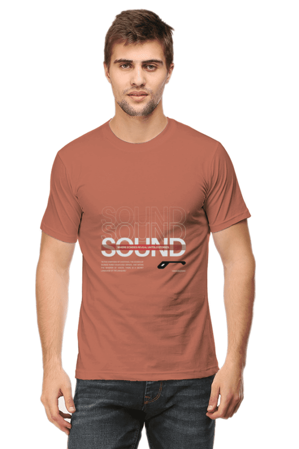 Male Round Neck Half Sleeve Classic || Sound