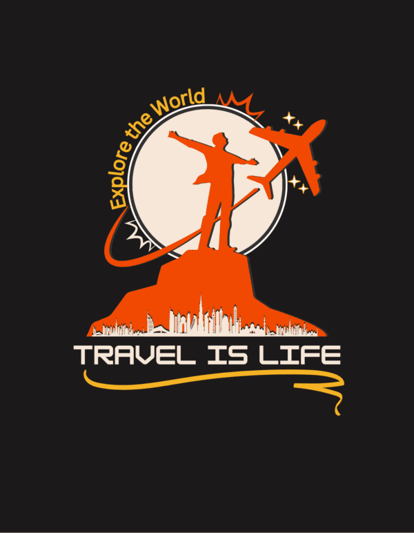 Oversized Classic Men’s T-Shirt || Explore the World