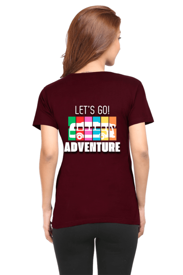 Travel and Tourism Women's T-Shirt || Let's Go Adventure