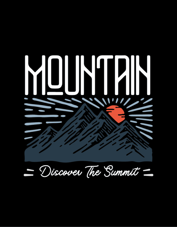 Oversized Classic Unisex T-Shirt || Mountain