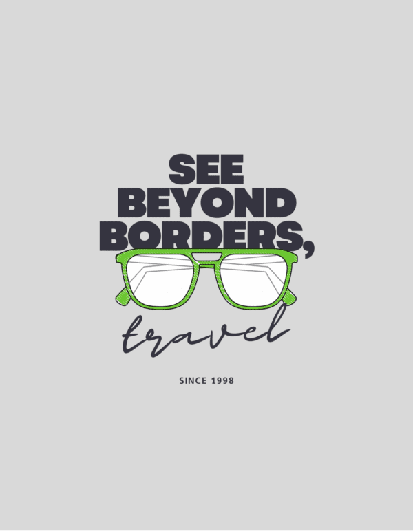 Unisex Oversized Classic T-Shirt || See Beyond Borders