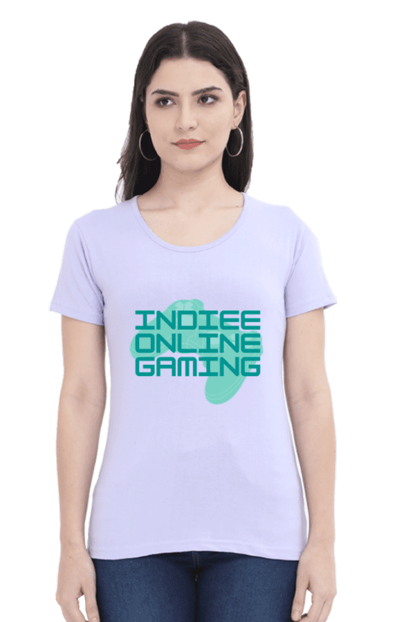 Female Round Neck Half Sleeve Classic || Online Gaming