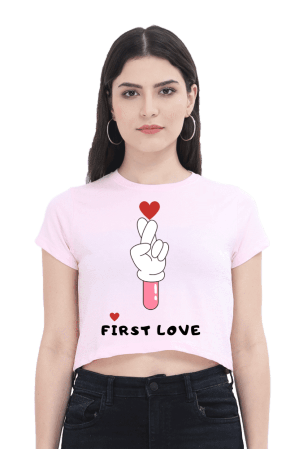 Female Crop Top || First Love